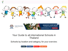 Tablet Screenshot of internationalschoolsbangkokthailand.org